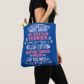 "Boston Terrier" Mama Tote Bag. Tasche (Von Nahem)