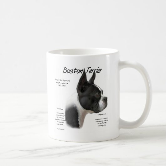 Boston Terrier Meet Breed Kaffeetasse (Rechts)