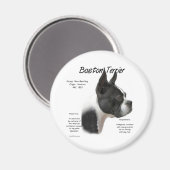 Boston Terrier Meet the Breed - Magnet (Vorderseite/Rückseite)