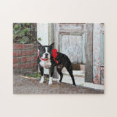 Boston Terrier - Meilen Puzzle (Horizontal)