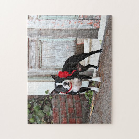 Boston Terrier - Meilen Puzzle (Vertikal)