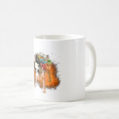Boston Terrier Miracle Pumpkins Halloween Kaffeetasse (VorderseiteRechts)