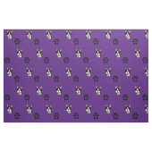 Boston Terrier mit Tatzen-Baumwollgewebe Stoff (Fat Quarter (45,7 x 55,9 cm))