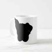 Boston-Terrier, Mops, Wanzen-Liebe-Tasse Kaffeetasse (Vorderseite Links)