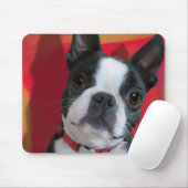 Boston Terrier Mousepad (Mit Mouse)