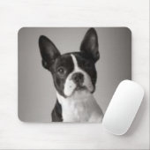 Boston Terrier Mousepad (Mit Mouse)
