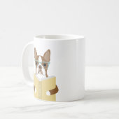 Boston Terrier Mugs Kaffeetasse (Vorderseite Links)