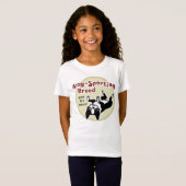 Boston Terrier "Nicht-Sportliche Zucht " T-Shirt (Vorne ganz)