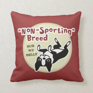 Boston Terrier - Nichtsportler Kissen