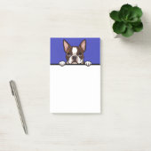 Boston Terrier Niedlich Boston Welpe Dog Lover Ges Post-it Klebezettel (Büro)