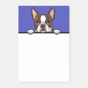 Boston Terrier Niedlich Boston Welpe Dog Lover Ges Post-it Klebezettel