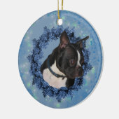 Boston Terrier Niedlich Dog Ornament (Links)