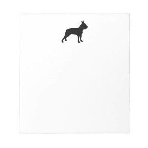 Boston Terrier Note Pad Notizblock