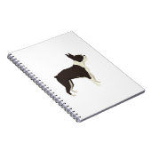 Boston Terrier Notizblock (Rechte Seite)