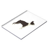 Boston Terrier Notizblock (Linke Seite)