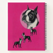 Boston Terrier Notizblock (Rückseite)