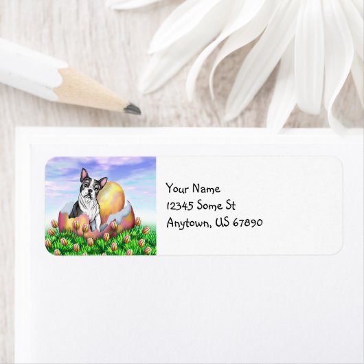 Boston Terrier Oaster Labels (Insitu)