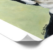 Boston Terrier Original Dog Art Print Poster (Ecke)