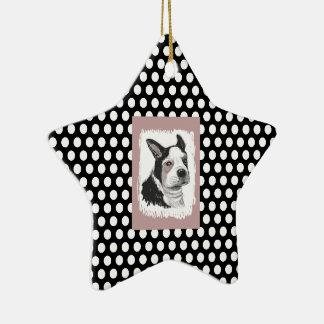 Boston Terrier Ornament