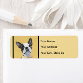 Boston Terrier Painting - Niedliche Original Dog A (Insitu)