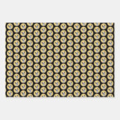 Boston Terrier Painting - Niedliche Original Dog A Geschenkpapier Set (Vorderseite 3)