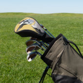 Boston Terrier Painting - Niedliche Original Dog A Golf Headcover (In SItu)