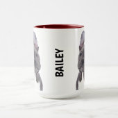 Boston Terrier Personalized Mug Tasse (Zentrum)