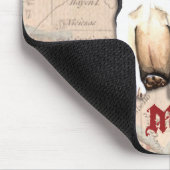 Boston Terrier Pirate Mousepad (Ecke)
