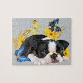 Boston Terrier Play Day Puzzle (Horizontal)