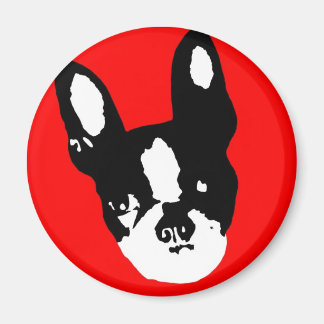 Boston Terrier Pop Art Magnet