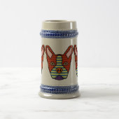 Boston-Terrier-Pop-Kunst Bierglas (Mittel)