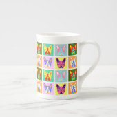 Boston-Terrier-Pop-Kunst Porzellantasse (Rechts)