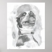 Boston Terrier Poster (Vorne)