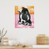 Boston Terrier - Poster (Küche)