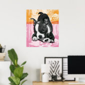 Boston Terrier - Poster (Heimbüro)
