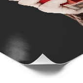 Boston-Terrier Poster (Ecke)