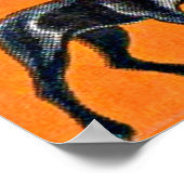 Boston Terrier Poster (Ecke)