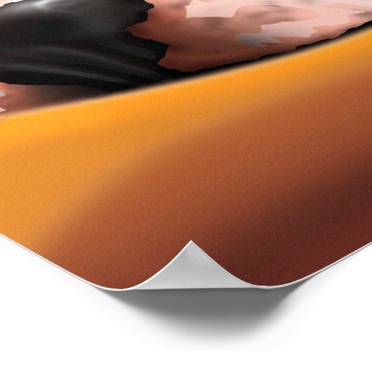 Boston Terrier Poster (Ecke)