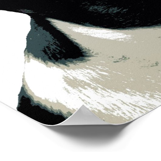 Boston Terrier Poster (Ecke)