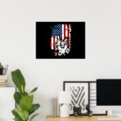 Boston Terrier Poster (Heimbüro)