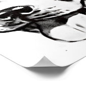 Boston Terrier Poster (Ecke)