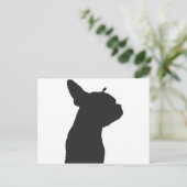 Boston Terrier Postkarte (Stehend Vorderseite)