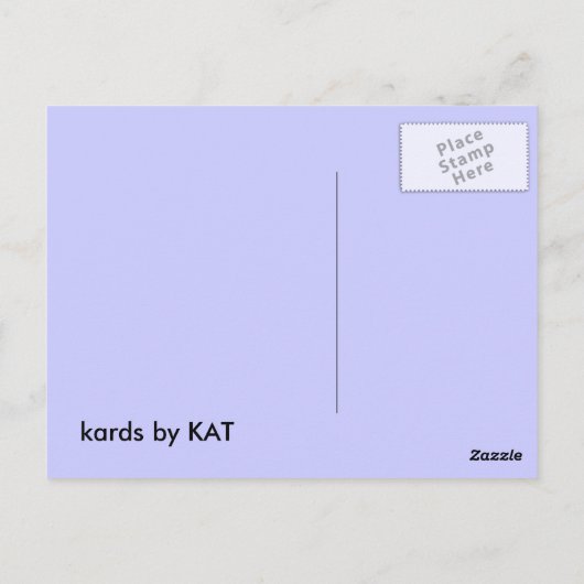 Boston Terrier Postkarte (Rückseite)