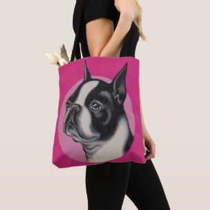 Boston Terrier Print Tasche