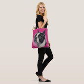 Boston Terrier Print Tasche (Am Model)
