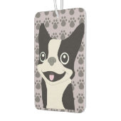 Boston Terrier, Purple lavender Autolufterfrischer (Links)
