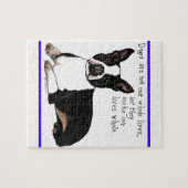 Boston Terrier Puzzle (Horizontal)