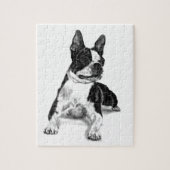 Boston Terrier Puzzle (Vertikal)