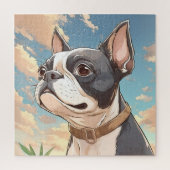 Boston Terrier Puzzle (Vertikal)