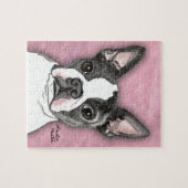 Boston Terrier Puzzle (Horizontal)